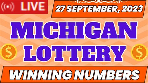 evening 4 digit michigan lottery|Michigan (MI) Lottery Results .